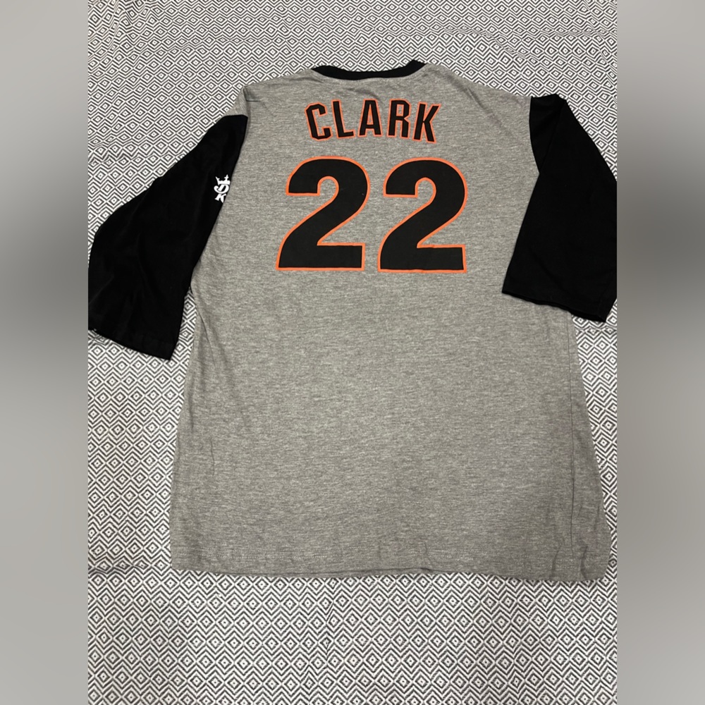 Gray/blak and SF Giants (Orenge) w/CLARK 22